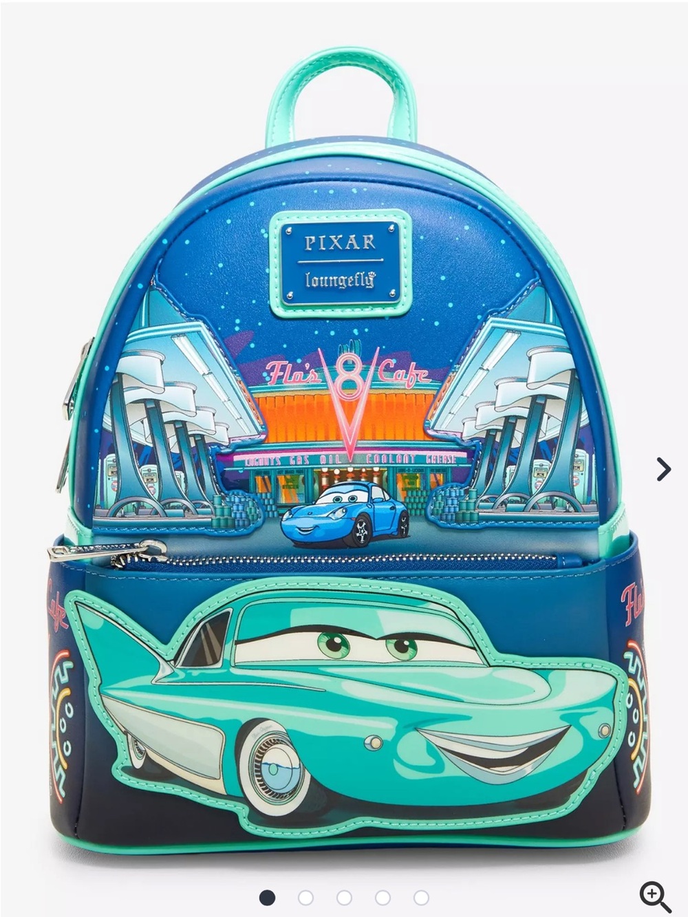 Disney Pixar Cars Flo's Cafe Glow-in-the-Dark Mini Backpack - BoxLunch Exclusive